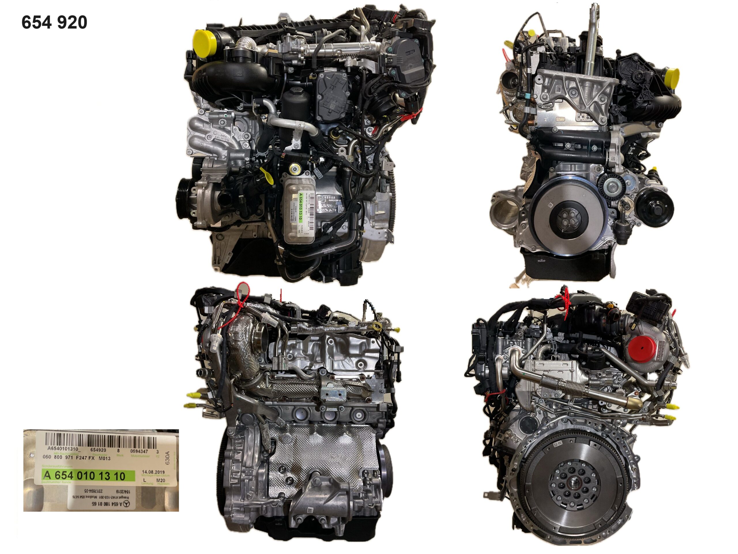 motor-mercedes-654-920-neu