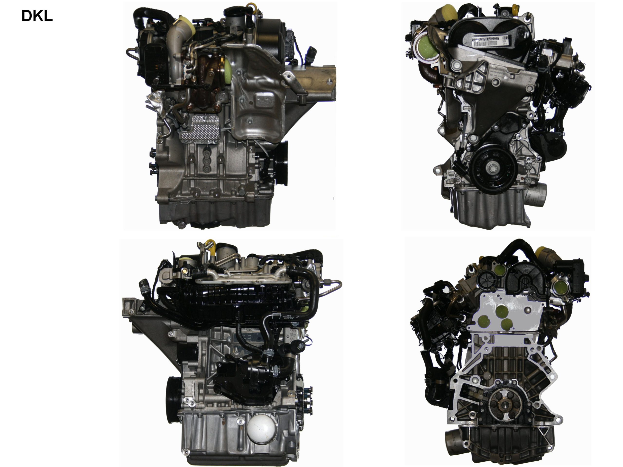 Audi A1 DKL gebrauchter Motor 16.490 km